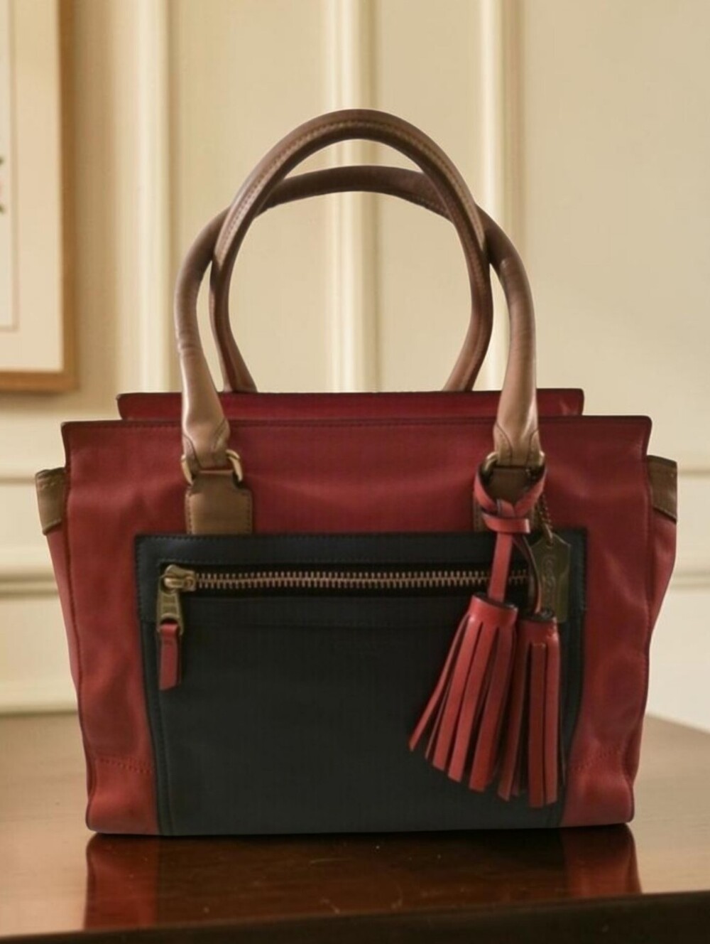 Coach  Leather Satchel